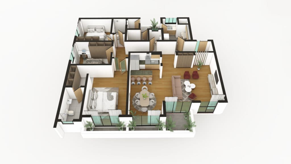 3 bedroom apartment for sale in Bole Bulbula, Addis Ababa, photo 2